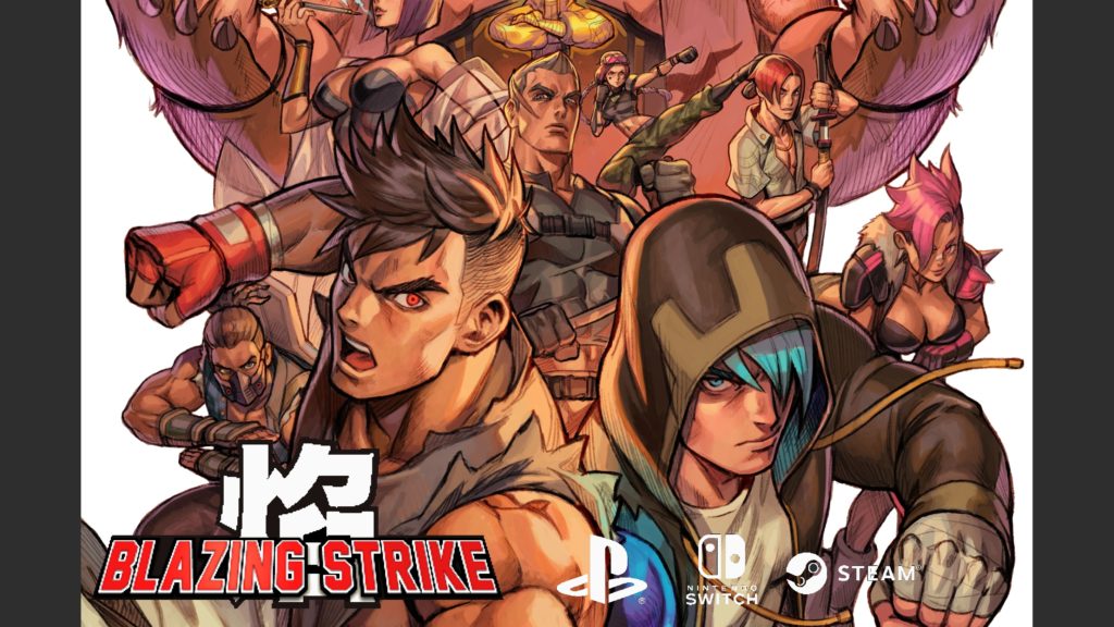 Blazing Strike, jogo de luta com estética retrô, é anunciado pela